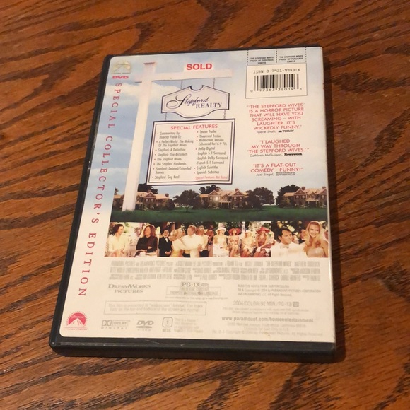 The Stepford Wives DVD Widescreen Special Collectors Edition - Picture 2 of 2